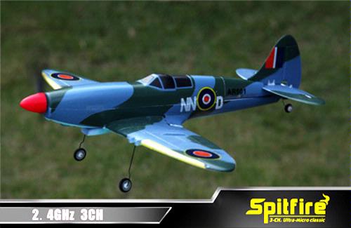Spitfire 3ch هواپیماکنترلی الکتریکی 