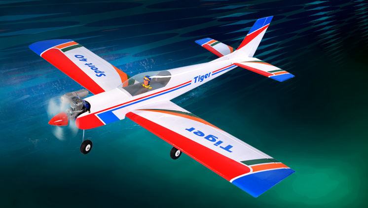 هواپیما سوختی Tiger 3 .40 phonix model
