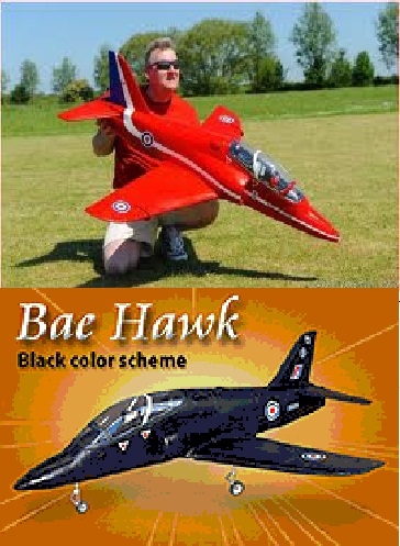 هواپیمای الکتریکی کنترلی Bae HAWK 