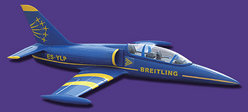 هواپیما کنترلیL-39 BLUE 70mm Foam Jet
